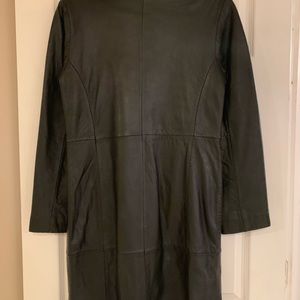 Woman’s Leather Coat